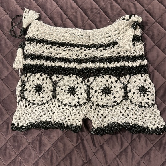 D  Malikah  Crotchet Swimwear Halter Cheeky Swimsuit Bathing Suit - Picture 5 of 6